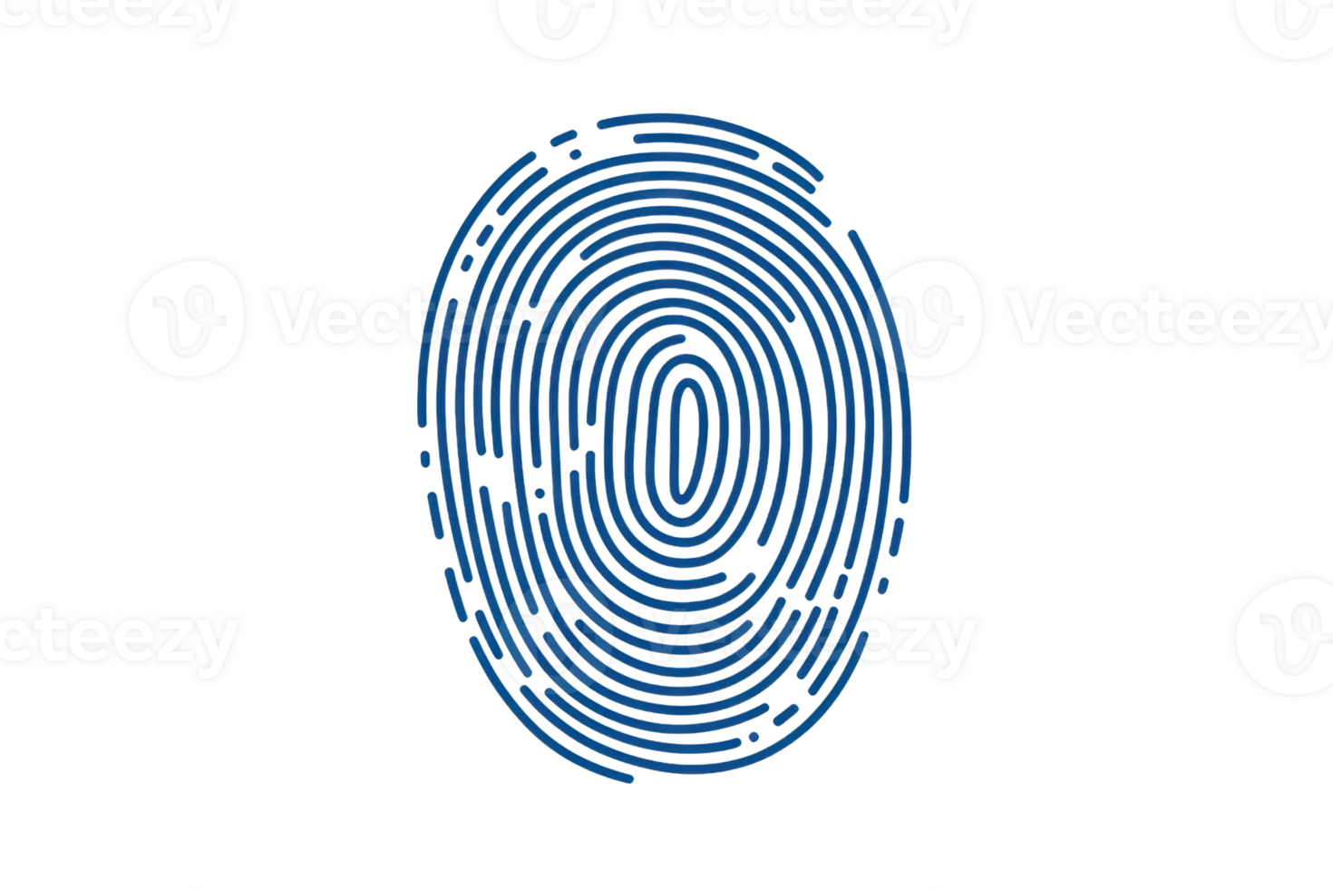 Digital fingerprint scanner illustration representing security, privacy, and identity protection in modern technology systems. png