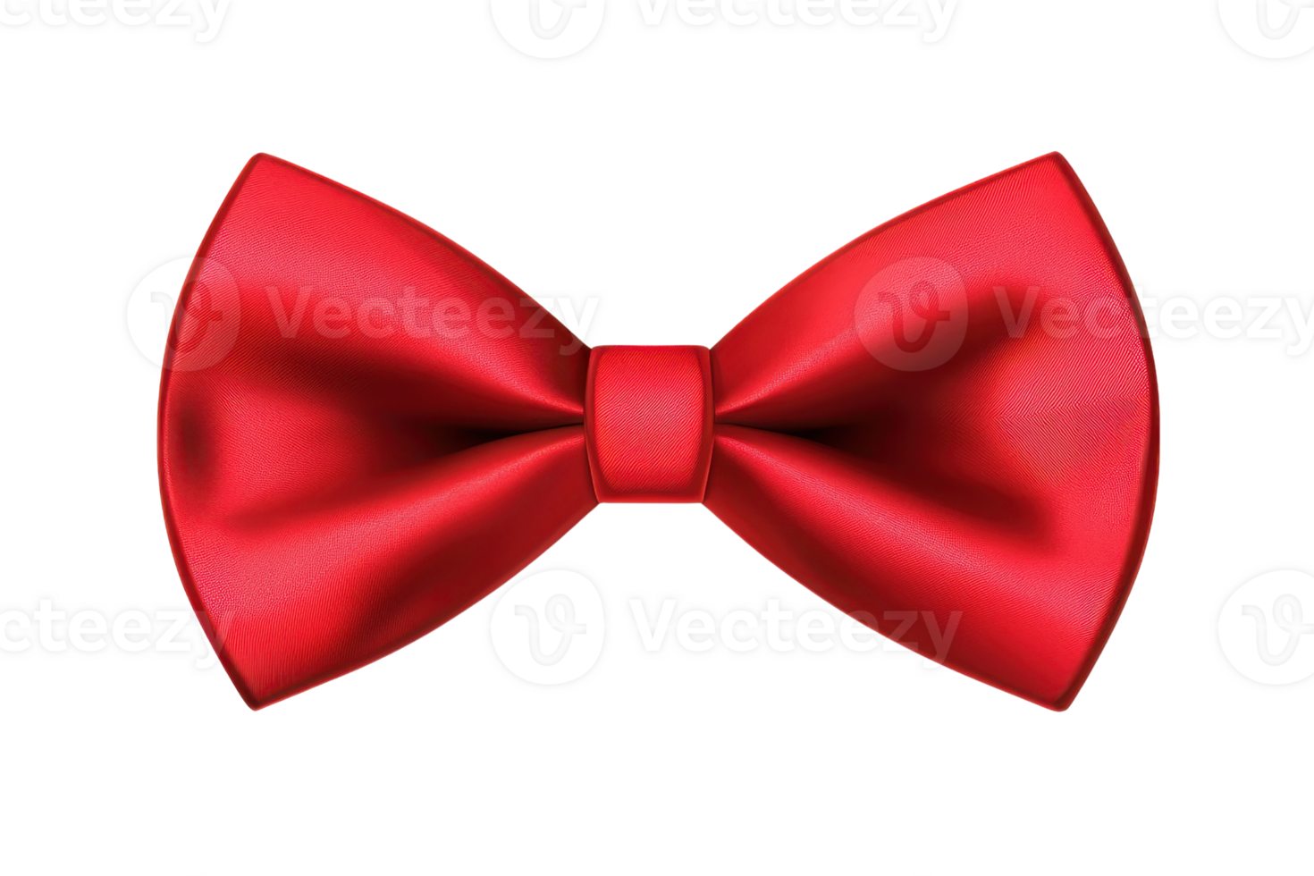 Elegant red bow tie isolated on transparent background. perfect for formal events and fashion styling. Classic design symbolizes sophistication. png