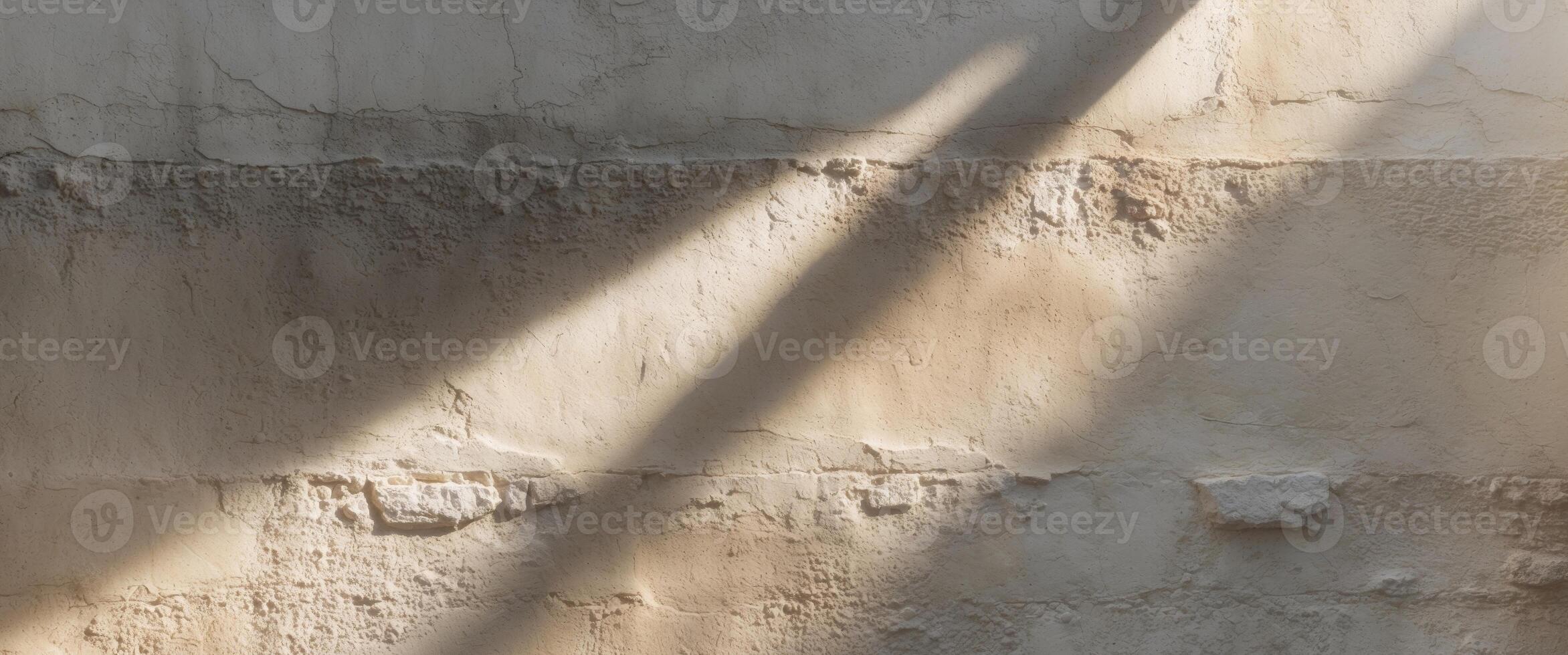 Texture of a wall on which there is a beam of light photo