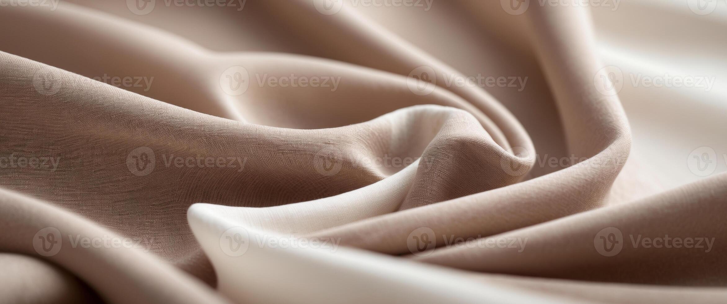 Smooth Mocha Fabric Texture Abstract Background. photo