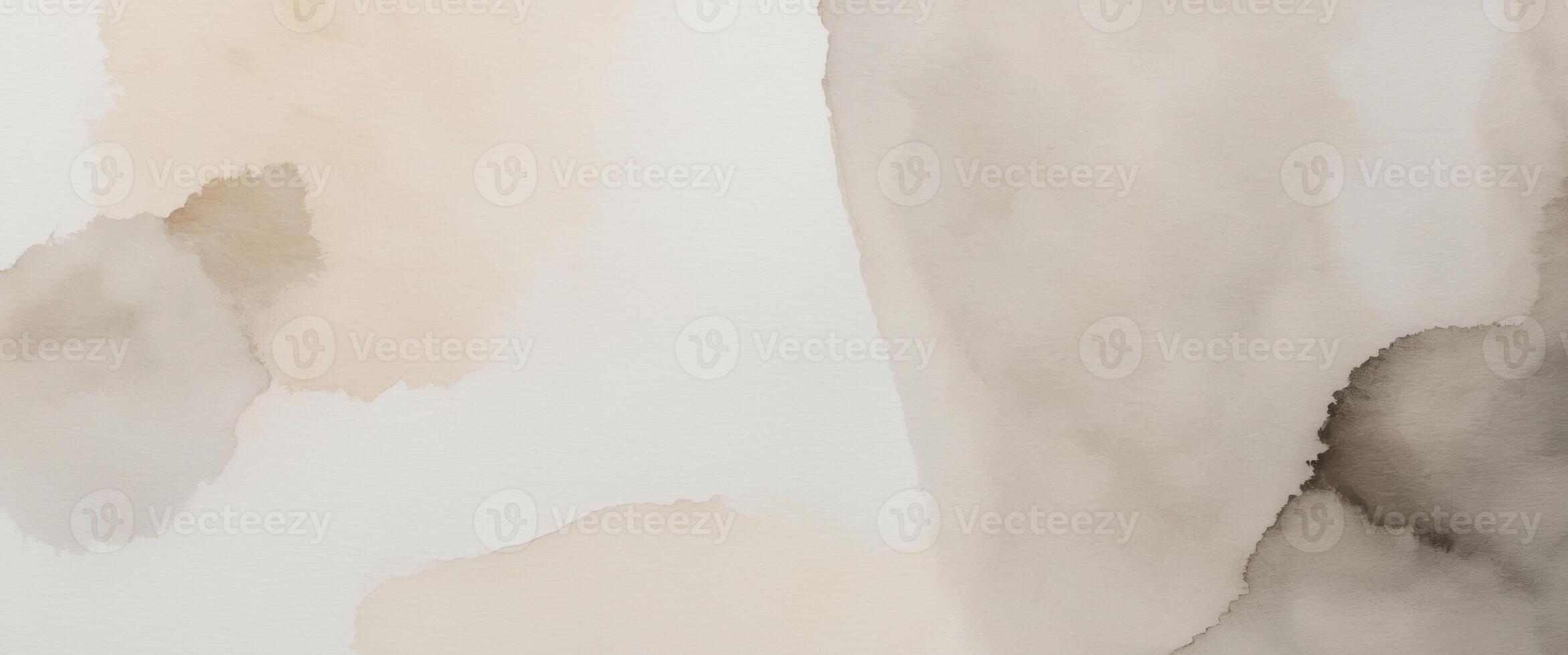 simple watercolor background of large washes of neutral colors photo