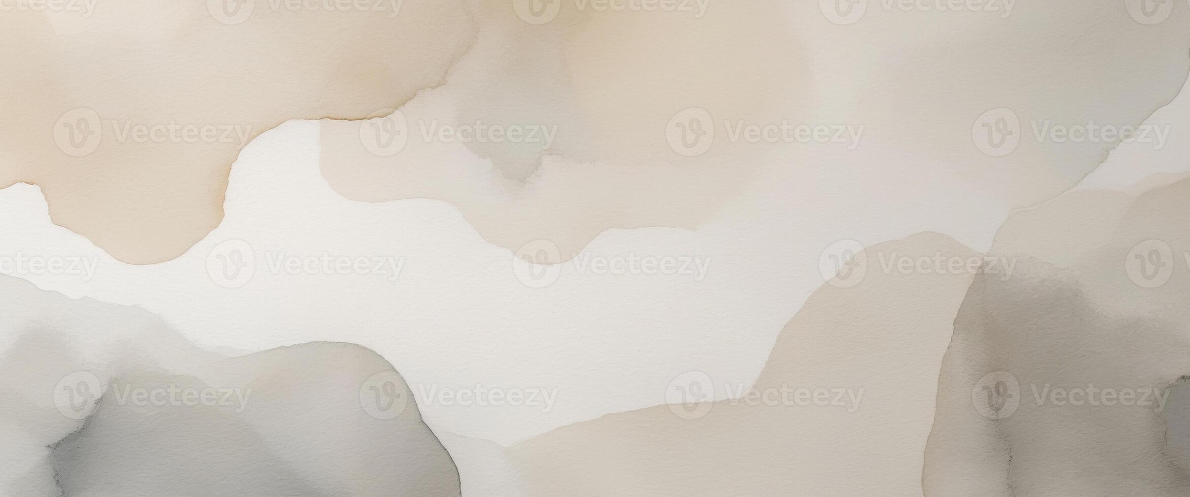 simple watercolor background of large washes of neutral colors. photo