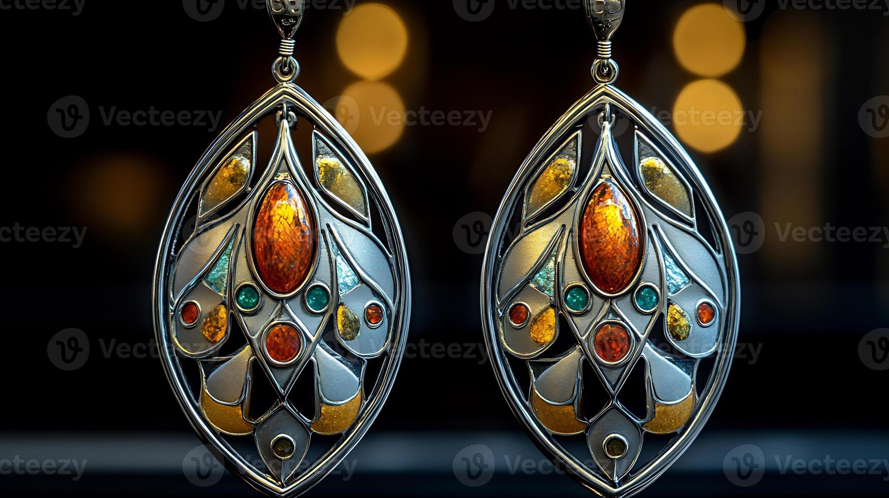 Inuitinspired Earrings Arctic Motifs Reflecting Connection to the Land and Sea in Northern Traditions photo