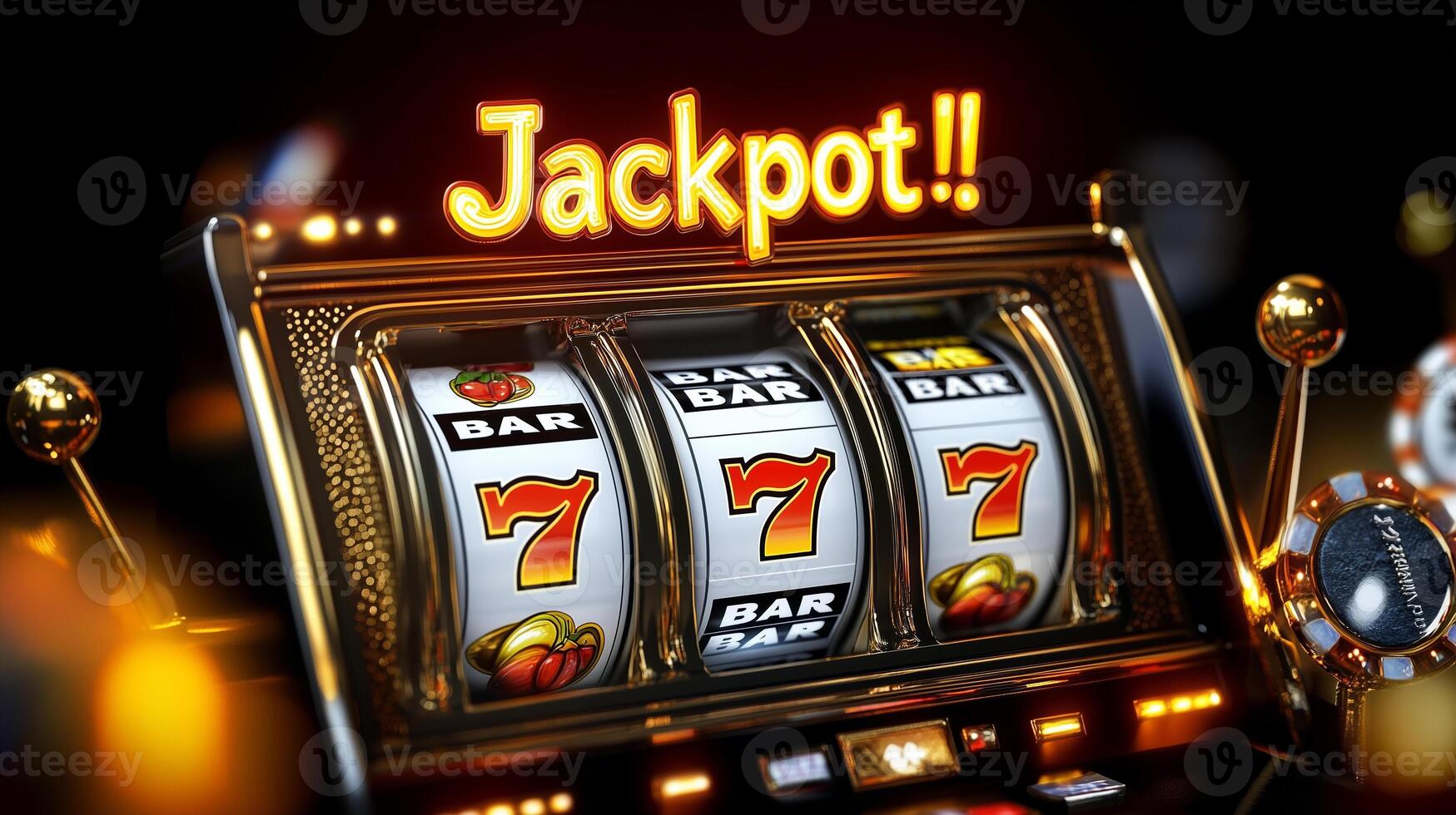digital jackpot counter flipping rapidly to a high number photo