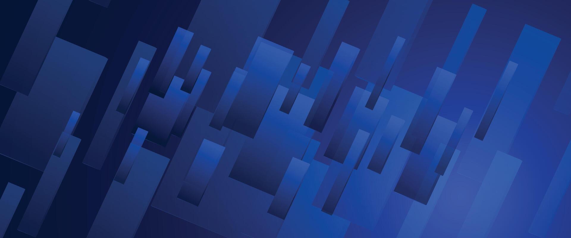 Geometric shape abstract. Futuristic, Technology concept on dark blue background. vector