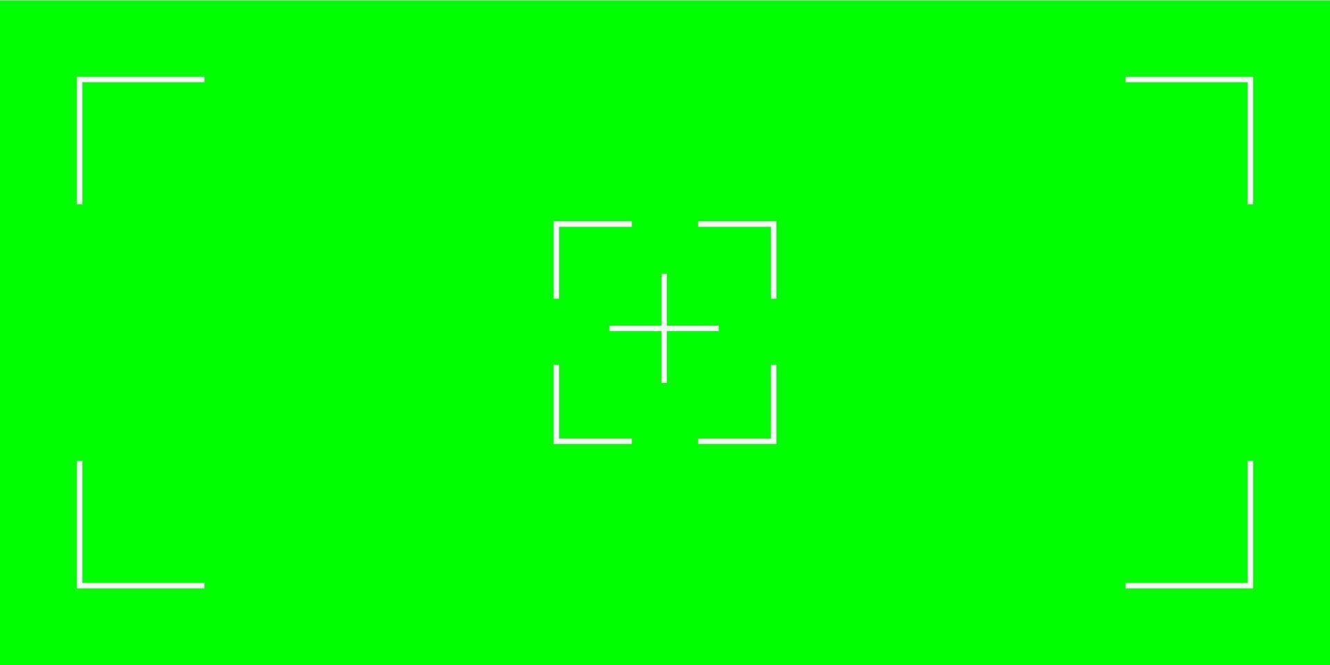 Green screen backdrop with tracking markers. Used for chromakeying and VFX integration in movies. High-quality illustration for professional production. vector