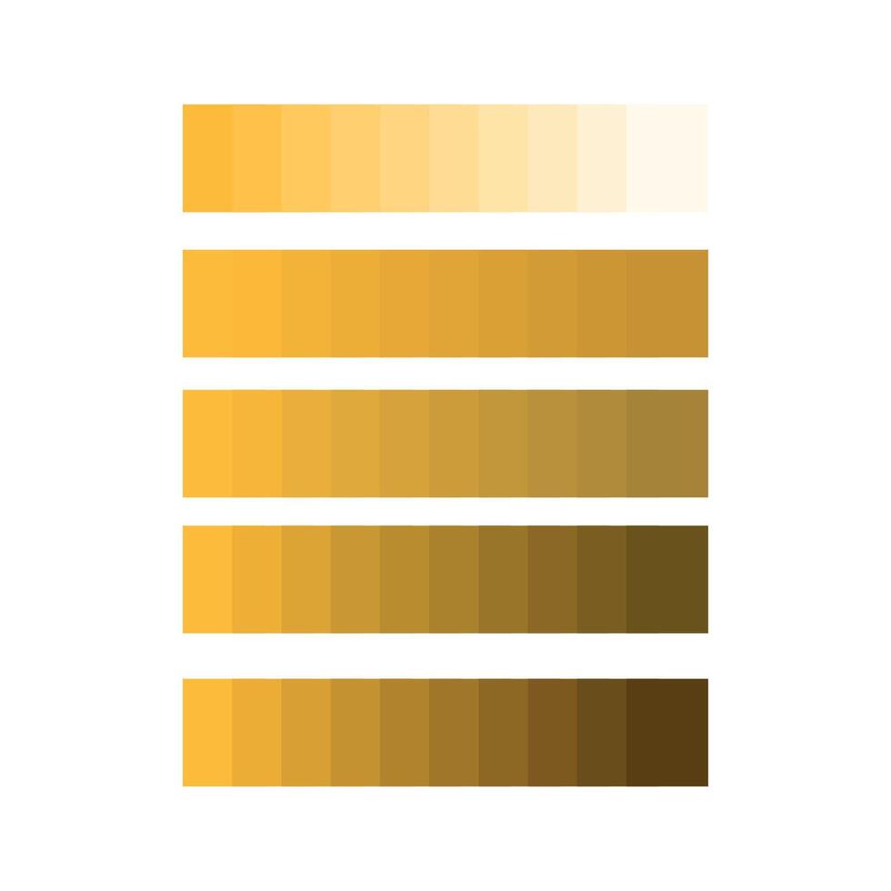 Color palette with different shades and gradient. Set of creative gradient pallete color, Color Gradient Background Palette, Fashion bright neon color trend pallete. vector