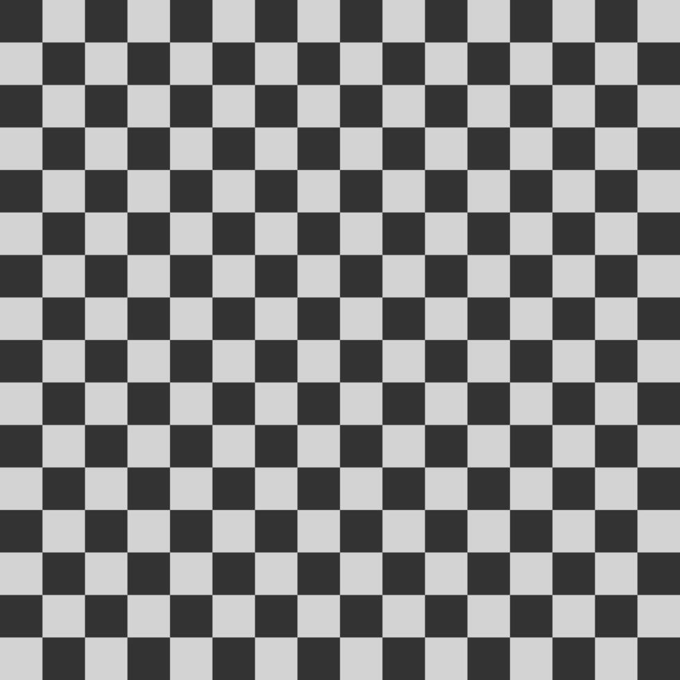Seamless Checkered Pattern in Gray and Black vector