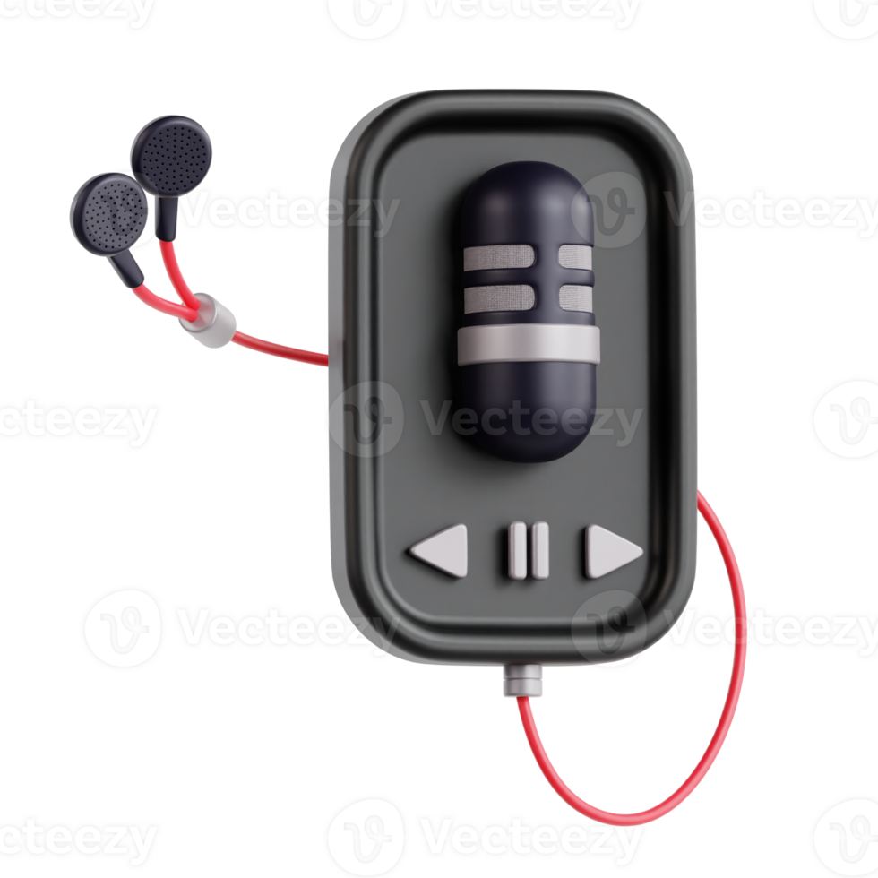 Audio Player Podcast png