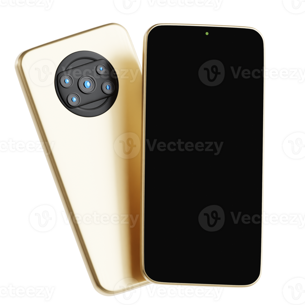 Modern Smartphone With Five Camera png