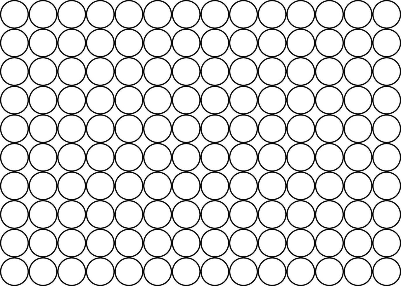 Simple Circle Shape Motif Pattern, can use for decoration, ornate, wallpaper, carpet, wrapping, bad cover, fabric, textile, tile or graphic design element. Editable vector