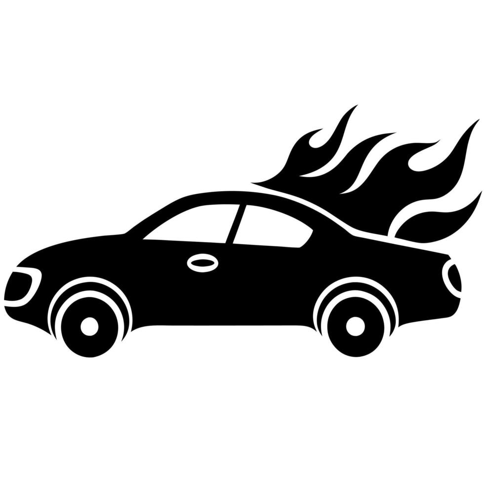 Minimalistic Car Icon Logo for and Vehicle Design vector
