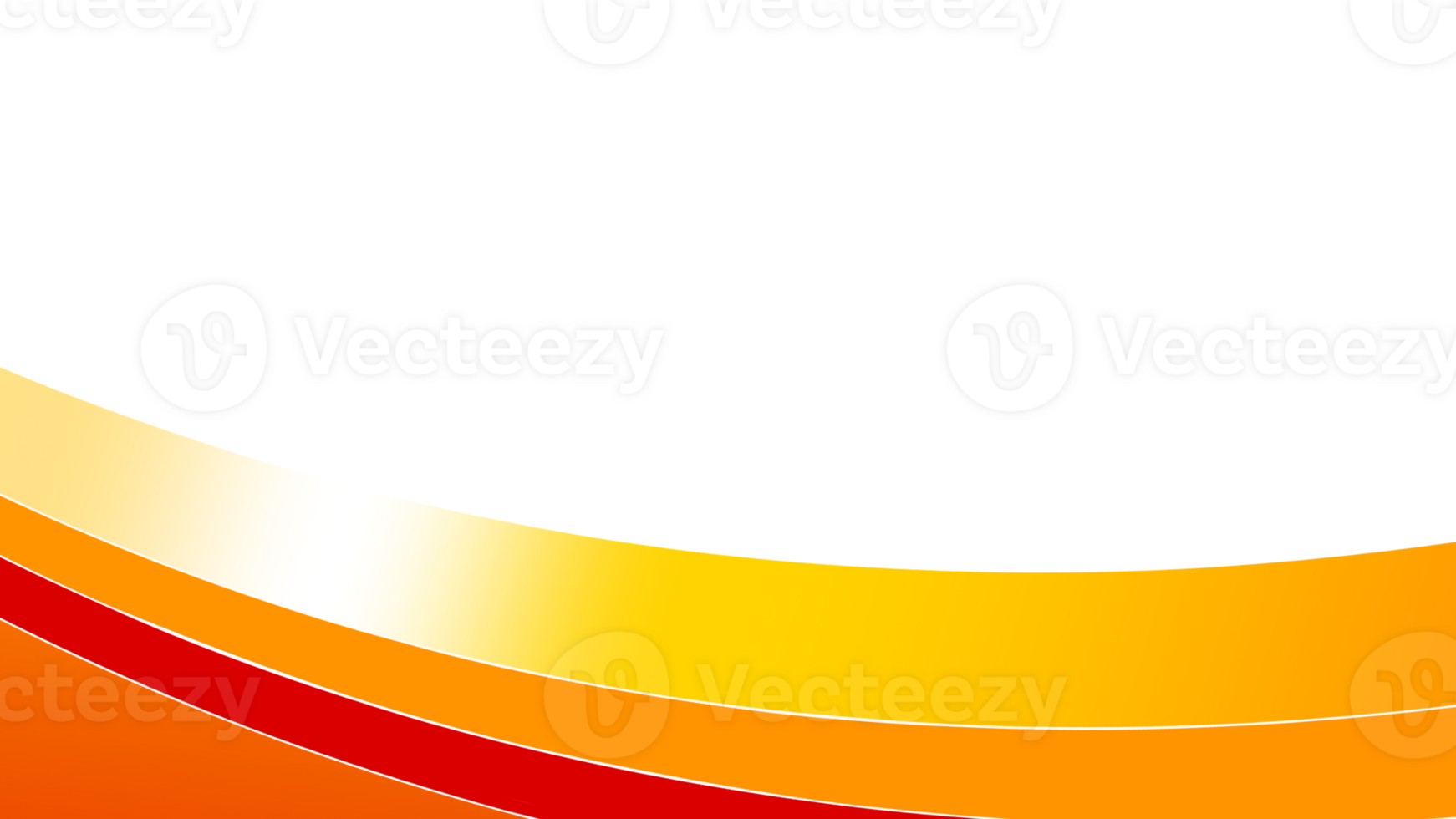 Abstract composition with orange and golden shades on a clear background png