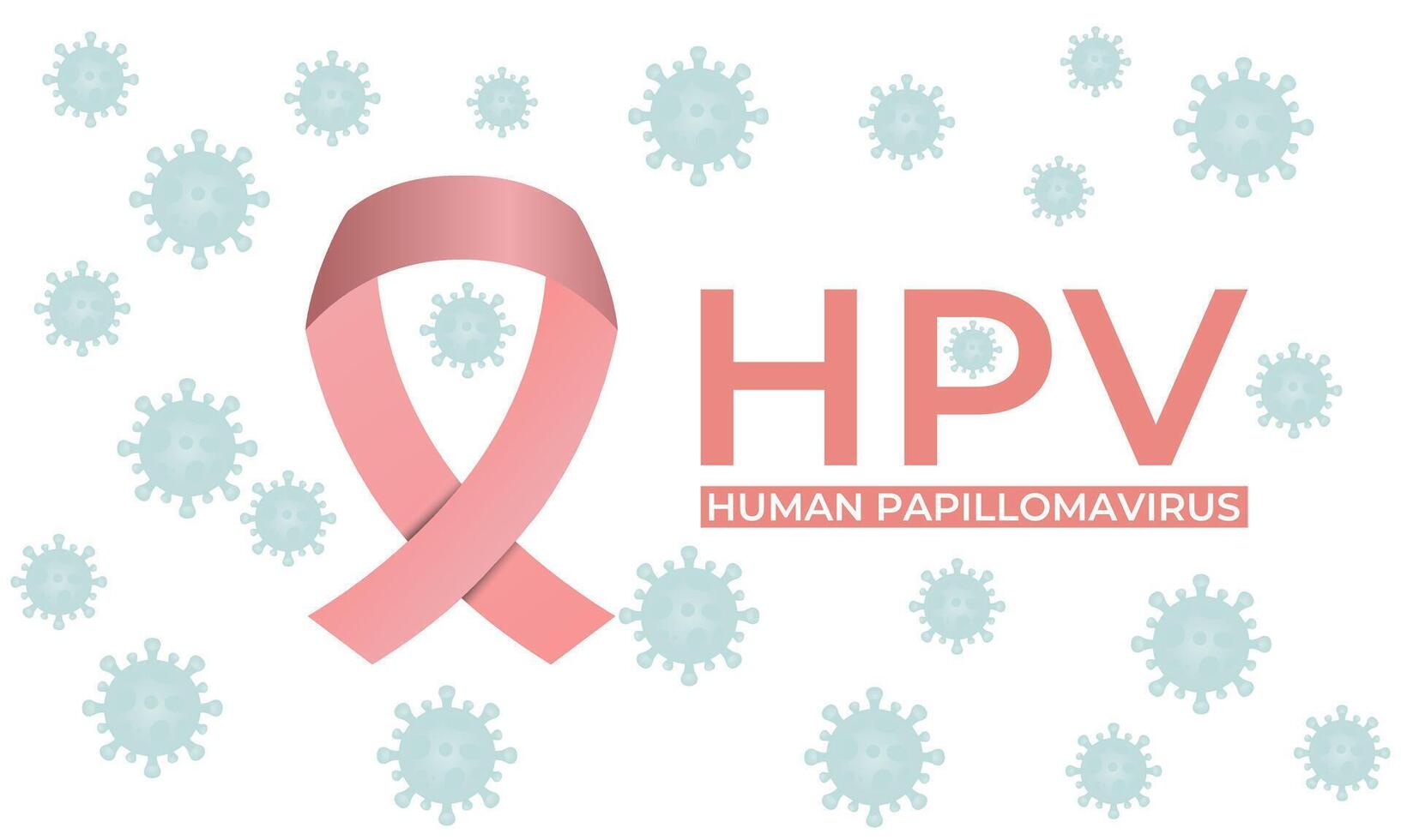 graphic of HPV Human papilloma virus vaccine design background template. illustration. Eps 10. vector