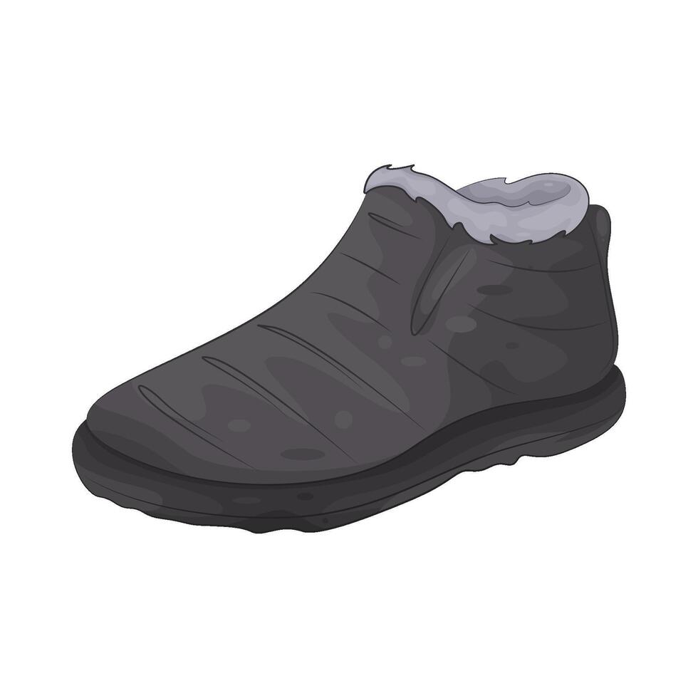 Illustration of Snow Boots vector