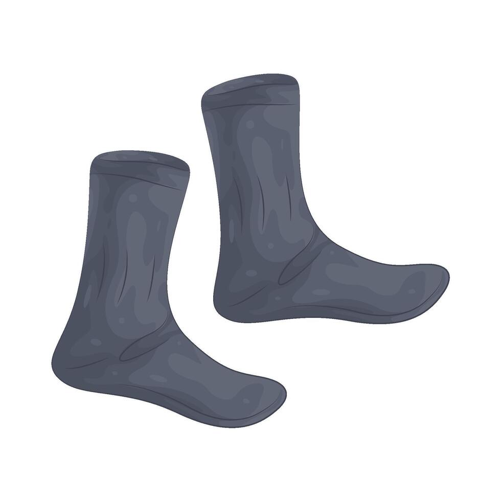 Illustration of Thermal Socks vector