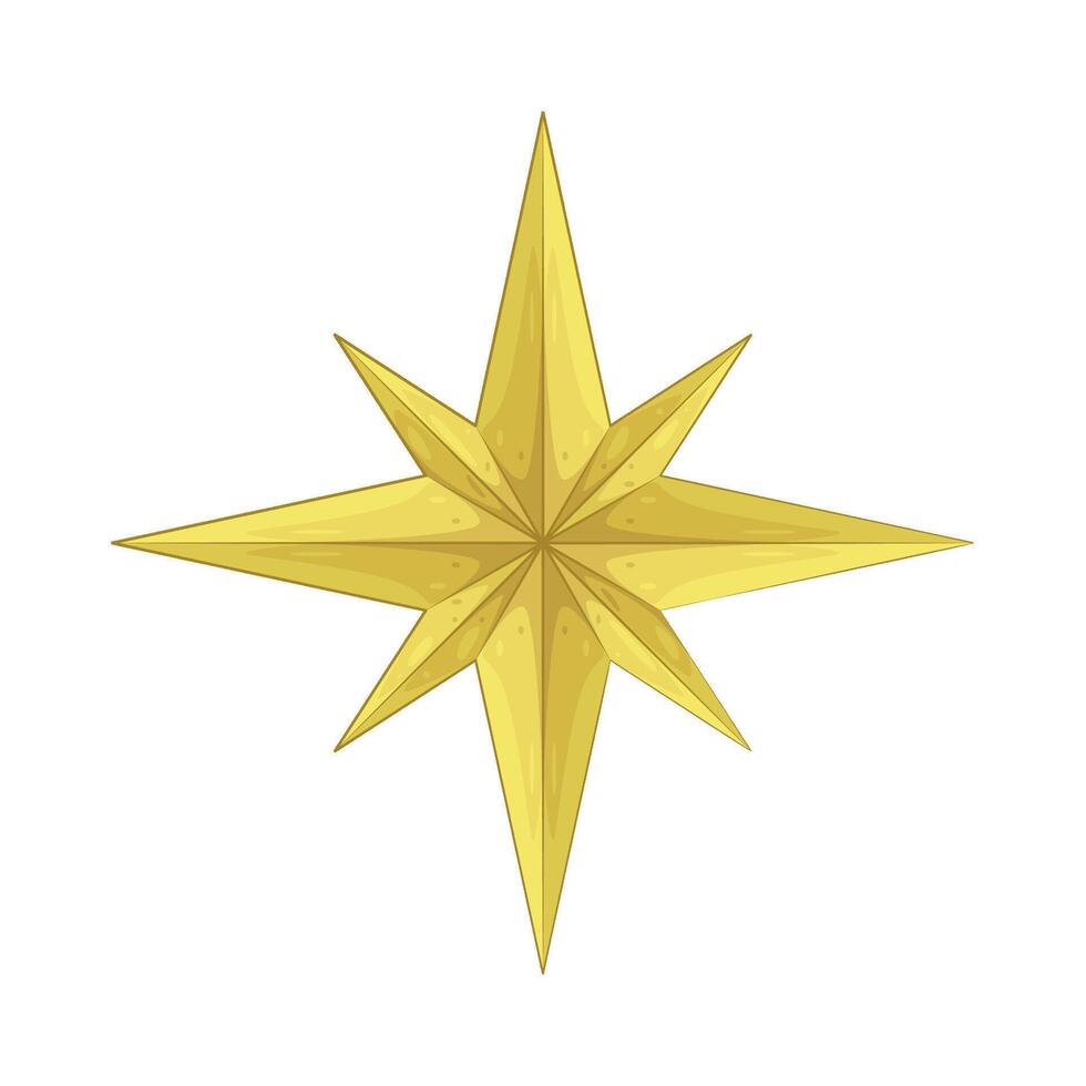 Illustration of Christmas Star vector
