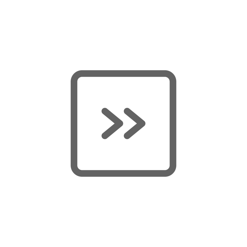 Double Arrow Button Icon png