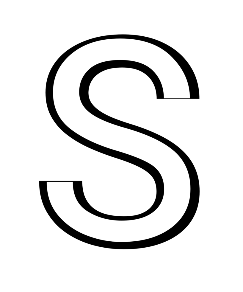 english capital letter S png