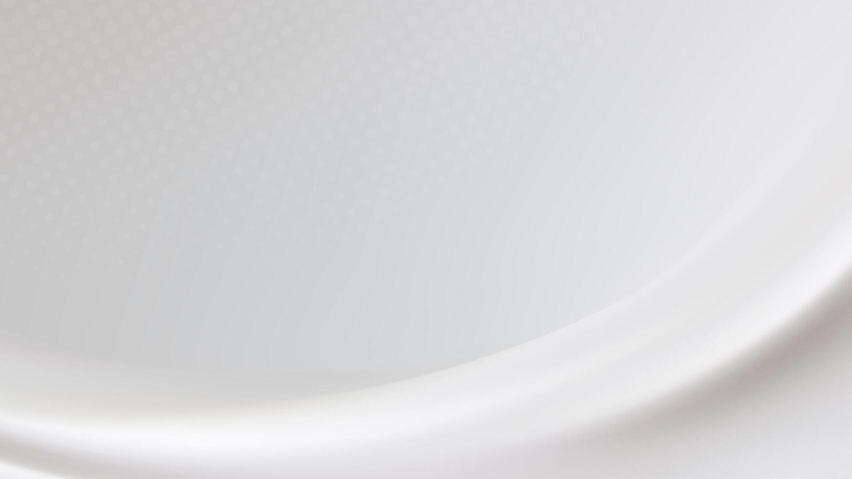 Abstract background with flowing white silk vector