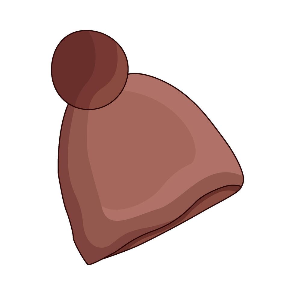 illustration of Wool Hat vector