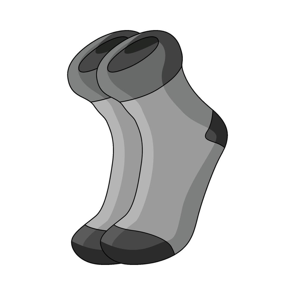illustration of Thermal Socks vector
