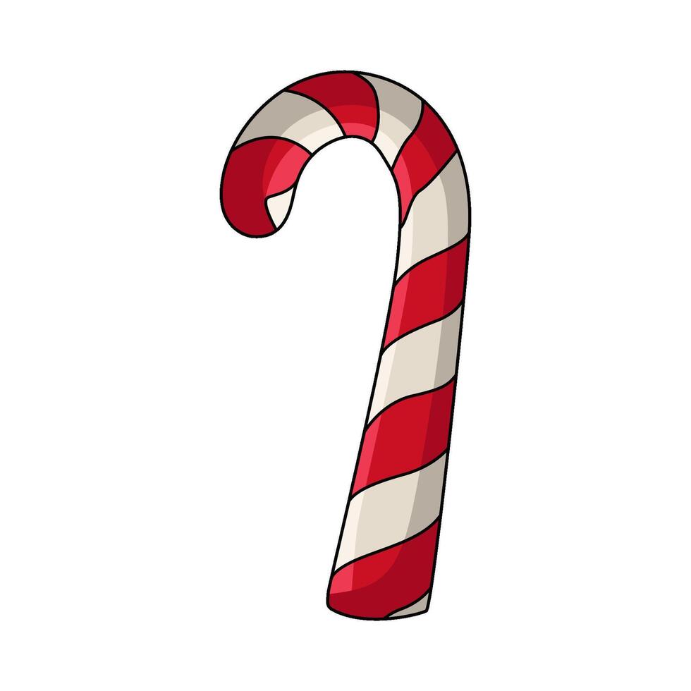 illustration of Candy Canes vector
