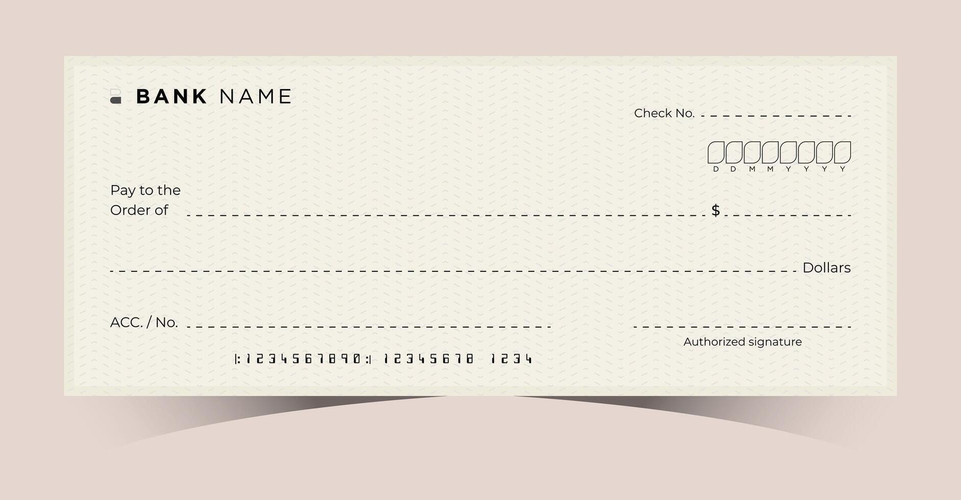 Elegant check design with clean lines and subtle pastel colors, perfect for official events vector
