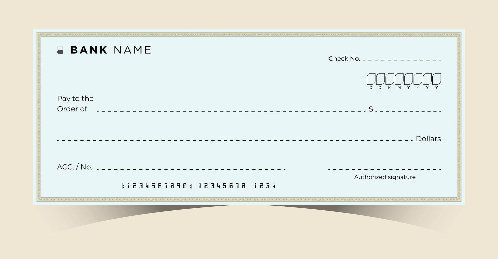 Elegant check design with a soft pastel background and clean lines, perfect for professional use vector