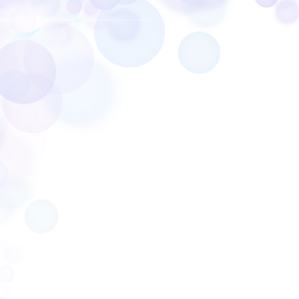 Glimmering blue bokeh illustration png