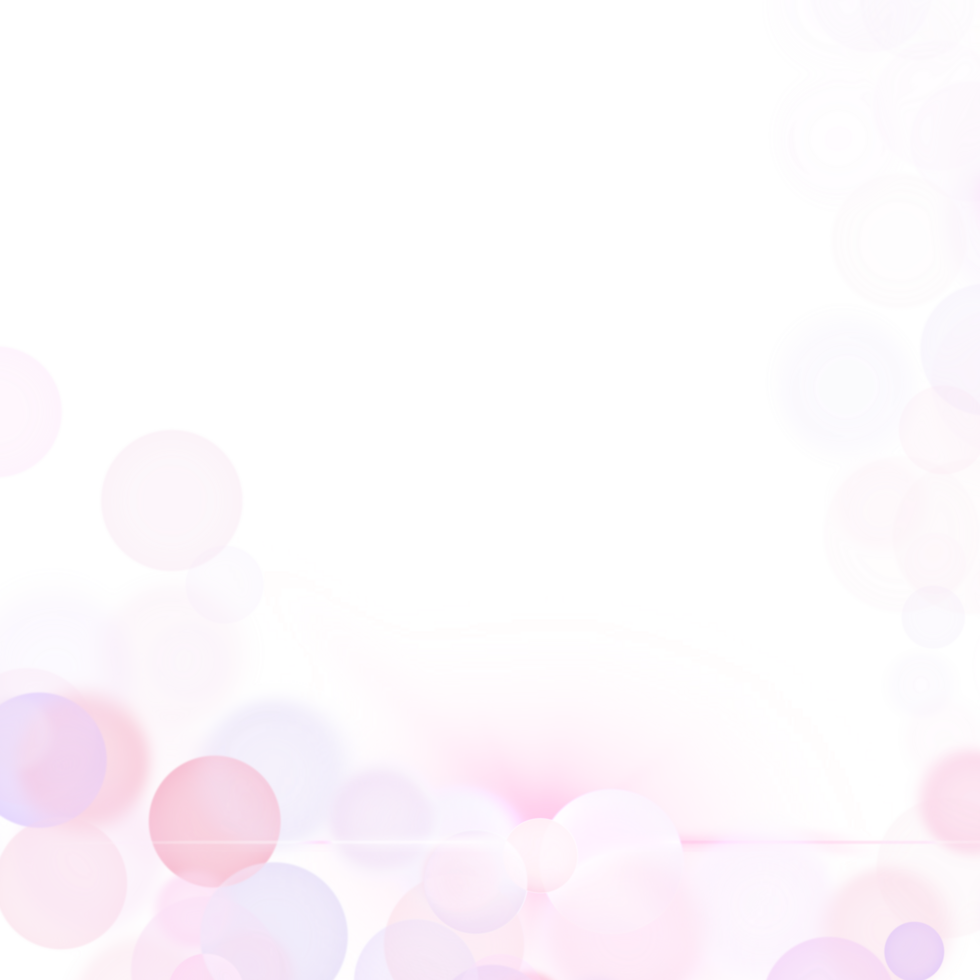 Pink bokeh effect clipart png