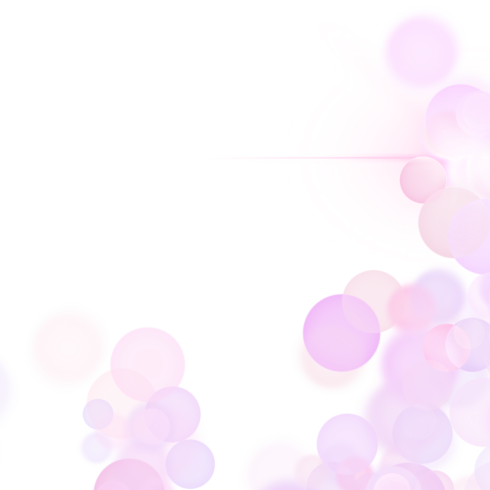Abstract pink bokeh illustration png