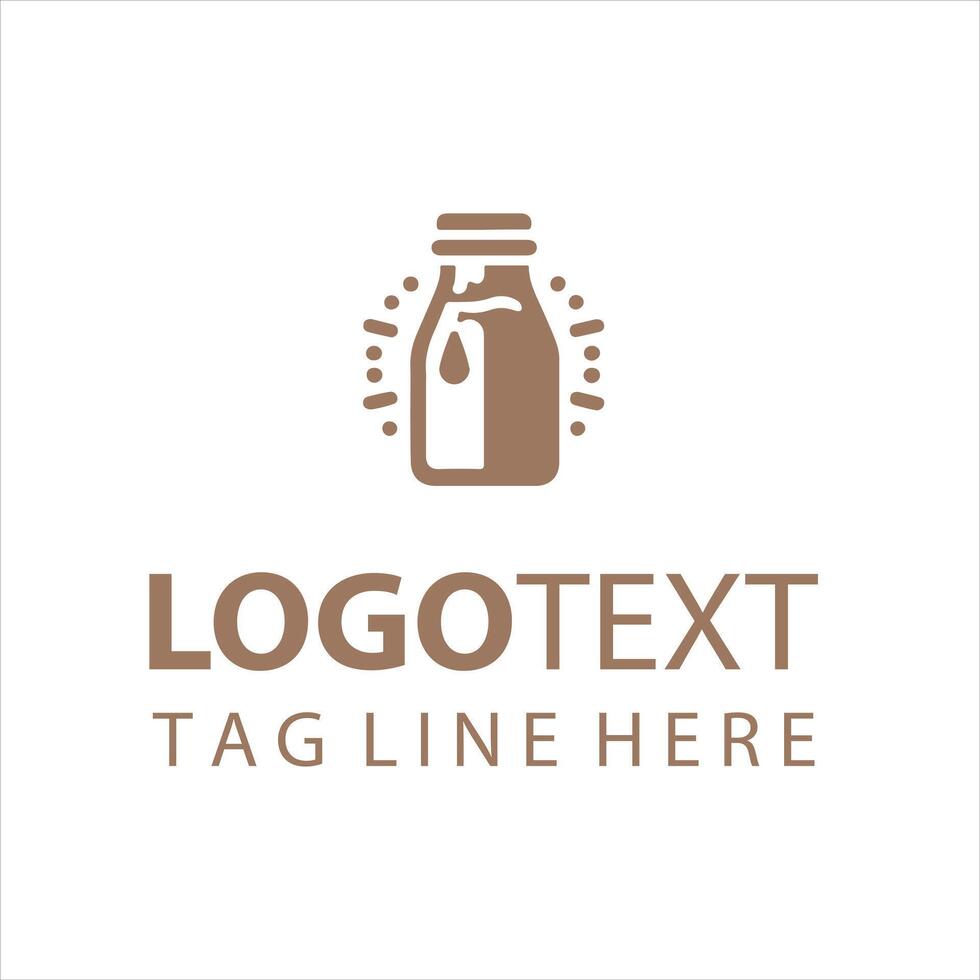 White Gold Milk logo vector