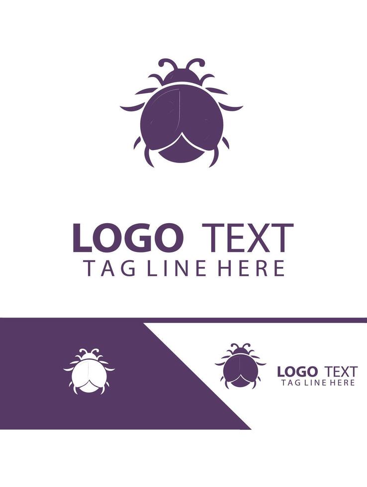 Lady Sprinkles Ladybug logo vector