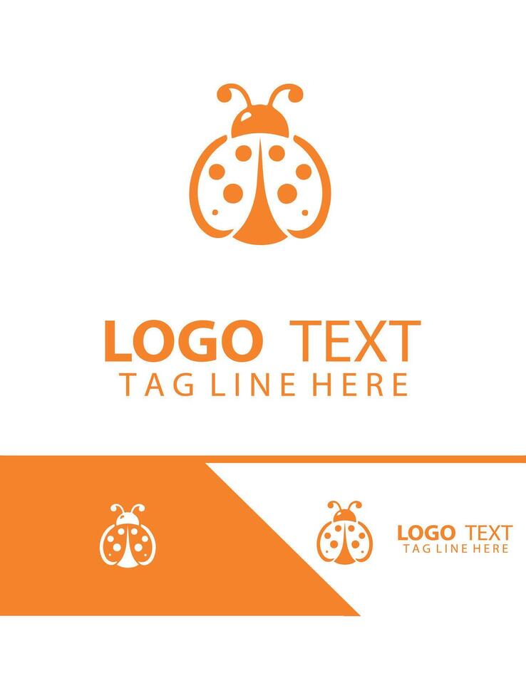 Lady Breeze Ladybug logo vector