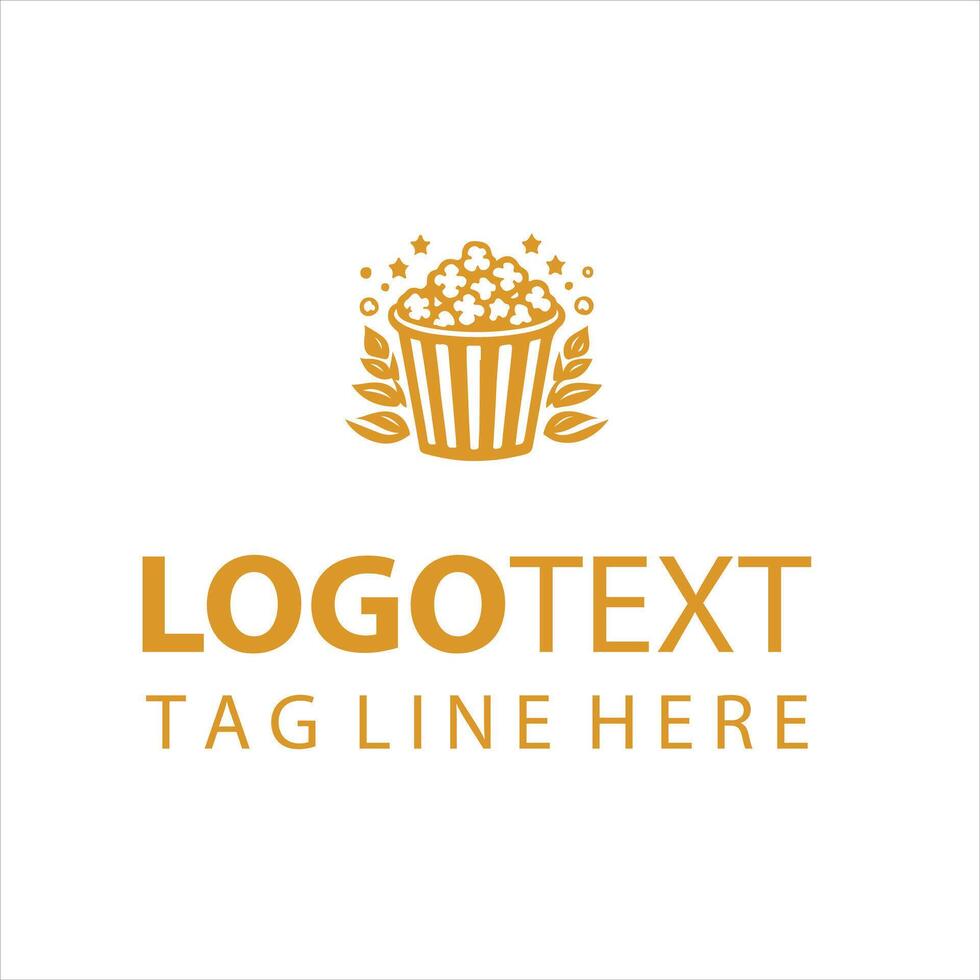 The Popcorn Box Logo vector