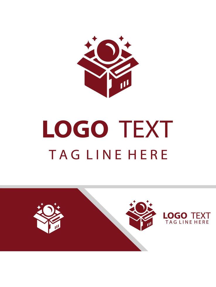 Clean Box Logo vector
