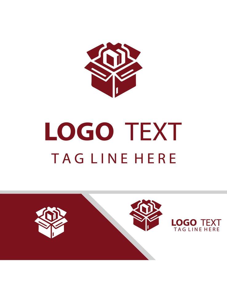 Box Hub Logo Design vector