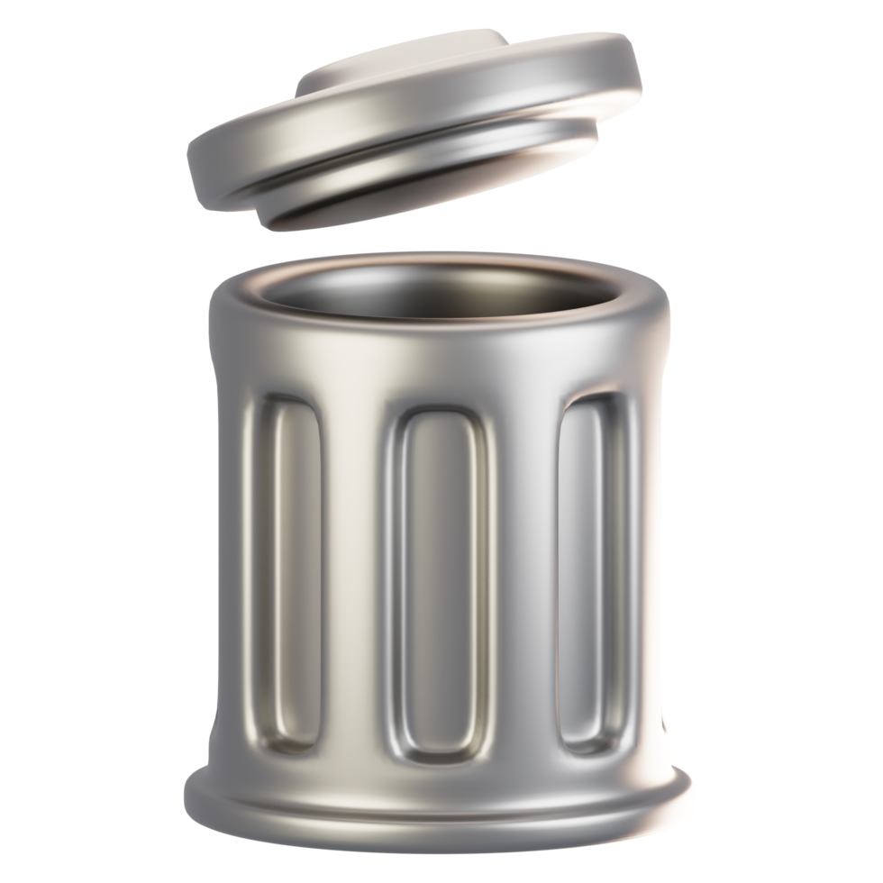 3d rendering general user interface icon concept. 3d render delete icon png