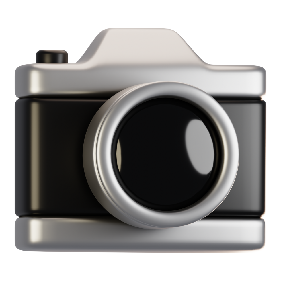 3d rendering general user interface icon concept. 3d render camera icon png