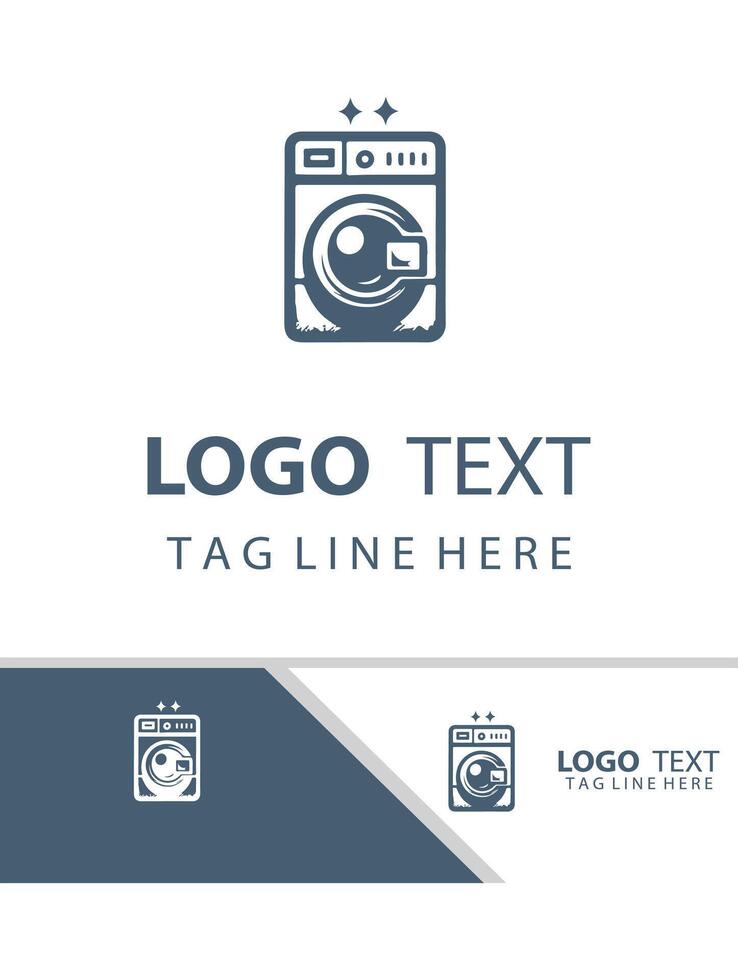 Fresh Clean Washing Logo vector