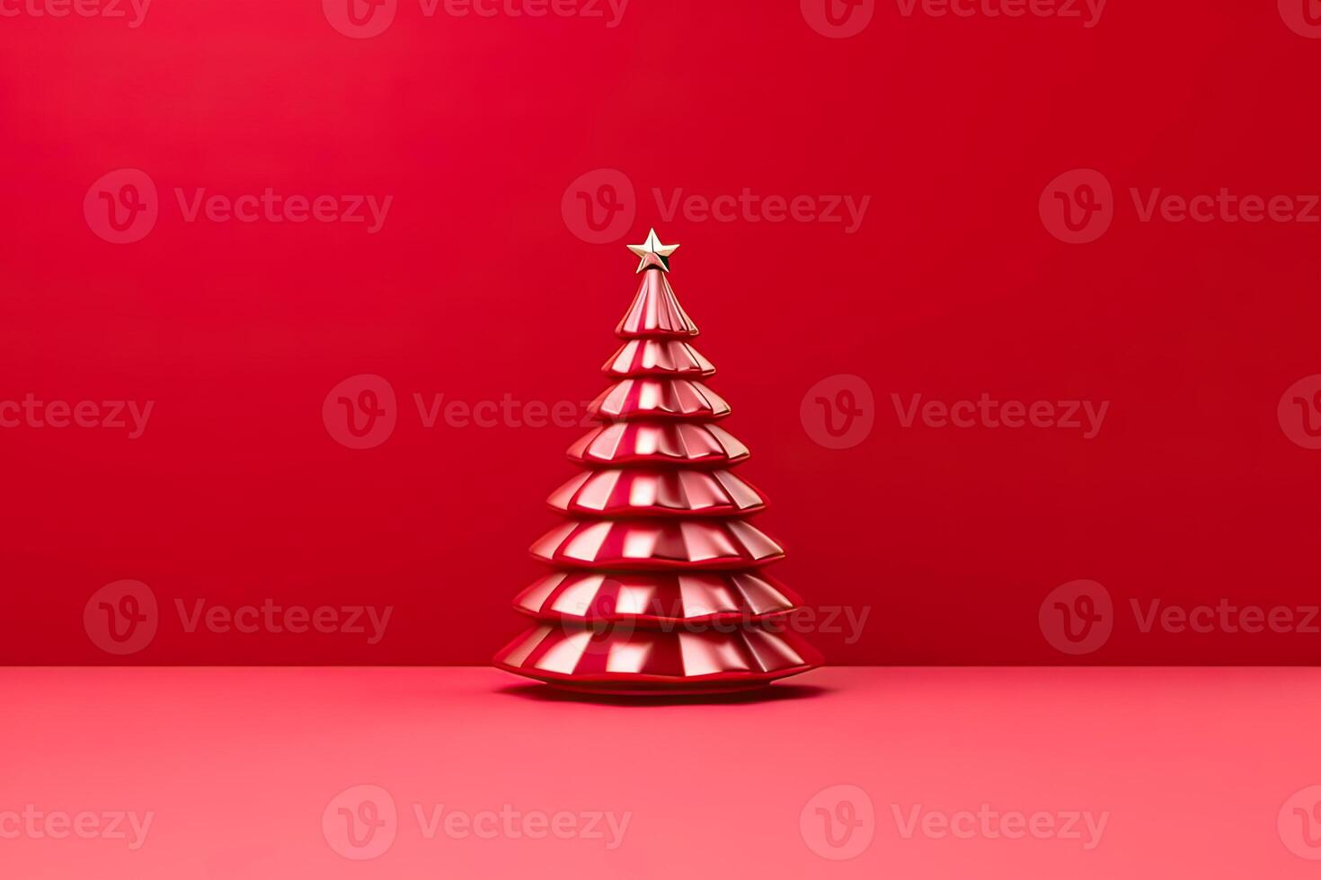 A scene of Christmas decorations and presents photo