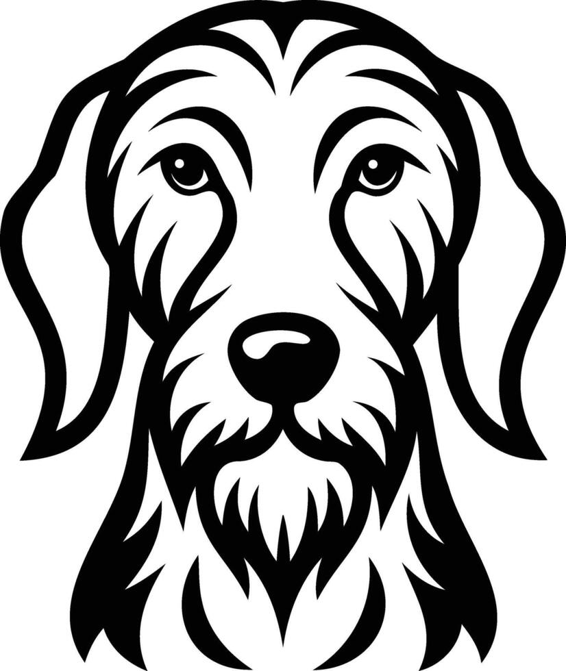 Charming and Elegant Bedlington Dog Silhouettes for Art and Design vector