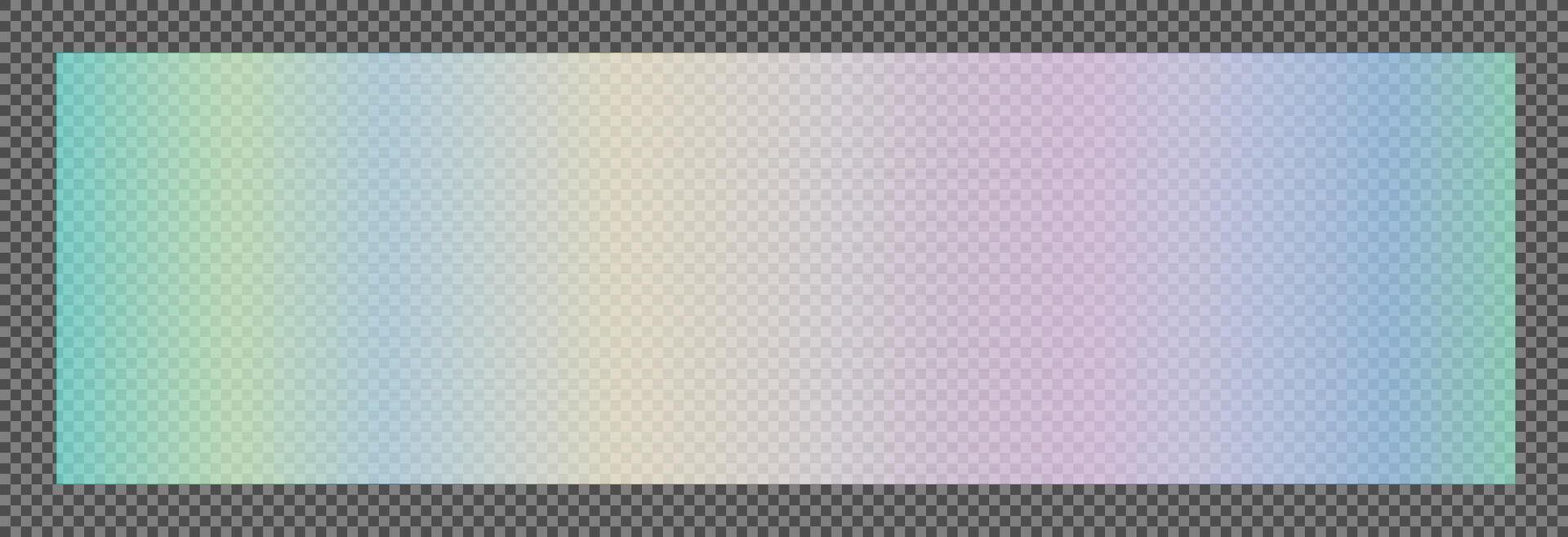 Ribbed colored glass. vector