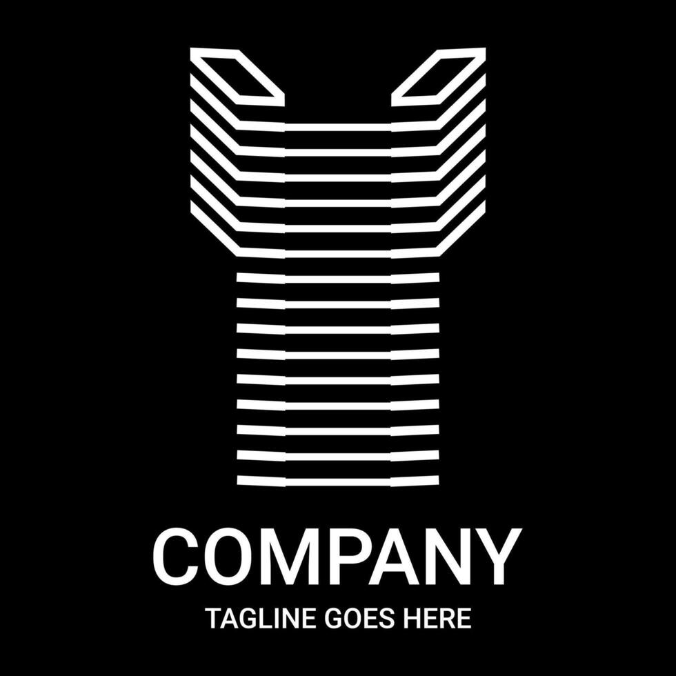 Bored with the same old logo designs. Here's the solution, Minimalist T letter logo. It also looks aesthetic, pro, sporty, unique, and of course very cool. vector