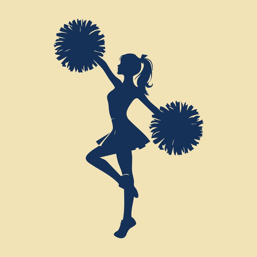 Cheerleader Pom Poms Illustration vector