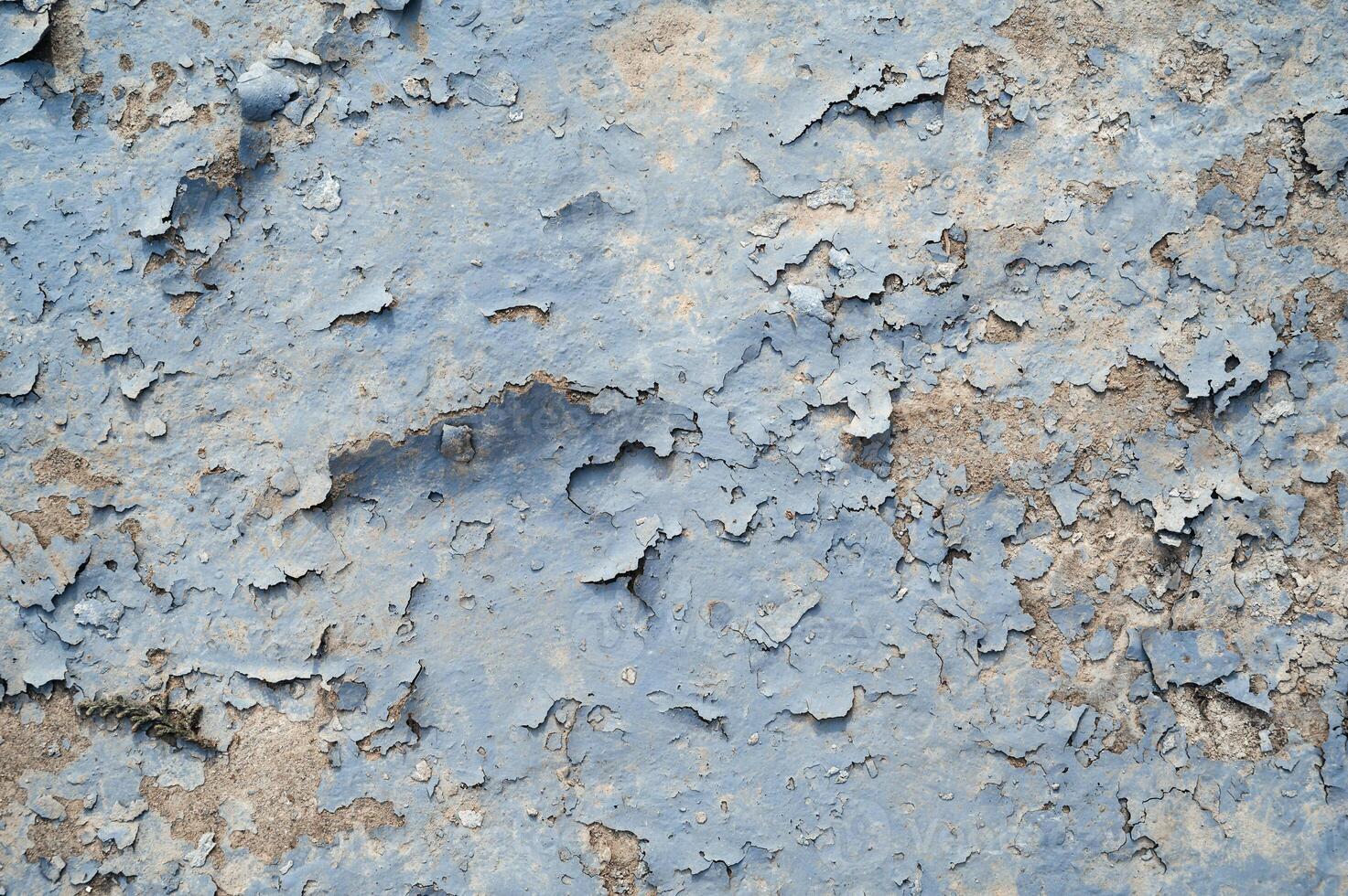Peeling paint on wall texture. photo
