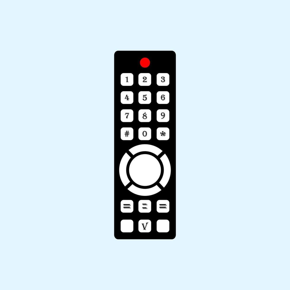 simple remote icon symbol design vector