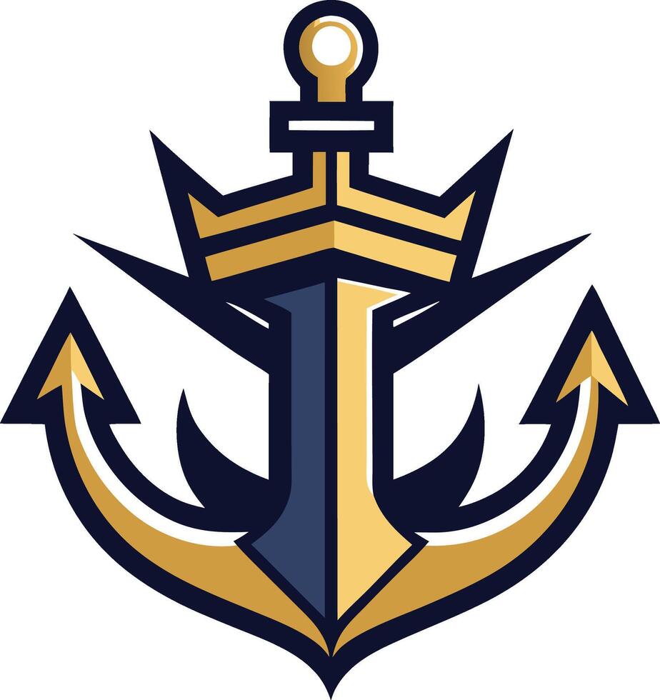 Royal Anchor Heritage Badge vector