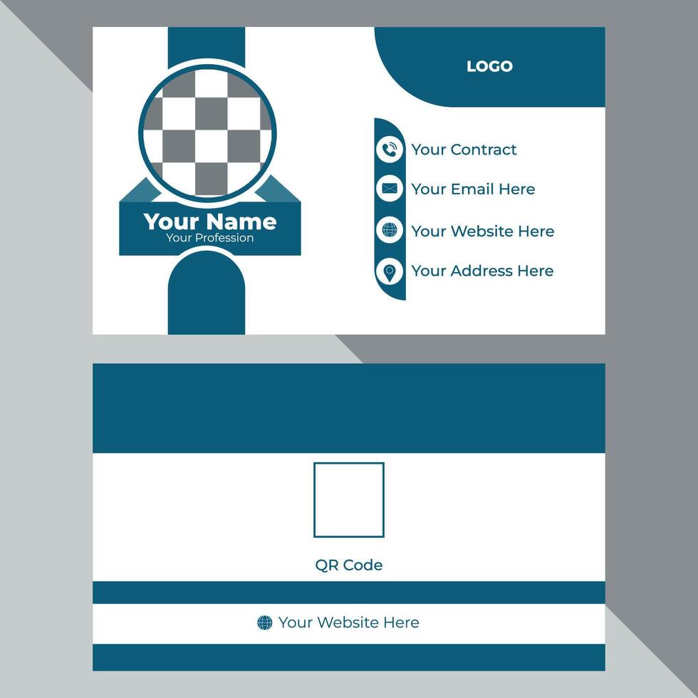 Business Card Design Template vector